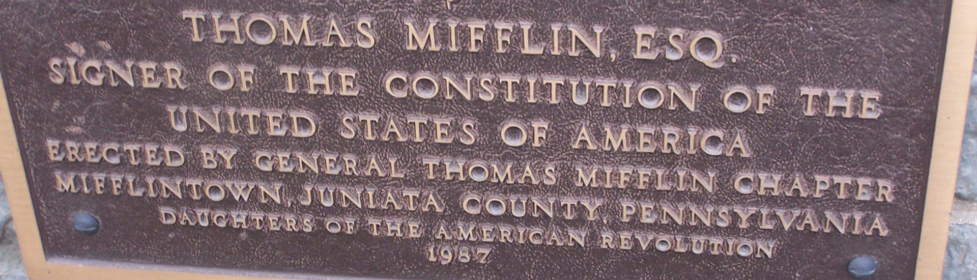 Thomas Mifflin