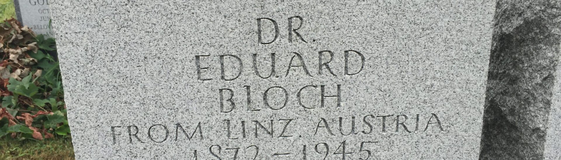 Dr. Eduard Bloch